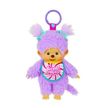 夢奇奇 甜心棒棒糖系列 玩偶吊飾 吊飾 鑰匙圈 娃娃 絨毛玩偶 Monchhichi 蒙奇奇