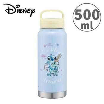 史迪奇 不鏽鋼保溫瓶 500ml 隨身瓶 保冷瓶 水壺 星際寶貝 Stitch Skater