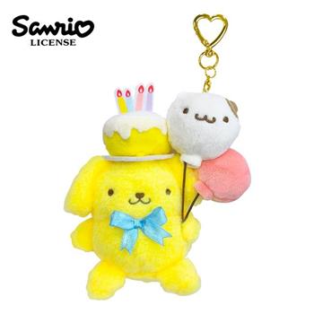 布丁狗 30週年 玩偶吊飾 吊飾 娃娃 絨毛玩偶 Pom Pom Purin 三麗鷗 Sanrio