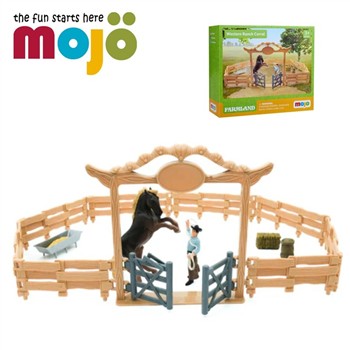 Mojo fun 動物模型 -西部牧場圍欄圈