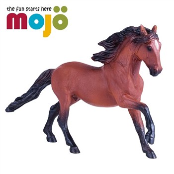 Mojo fun 動物模型 -盧西塔諾馬-棗紅色