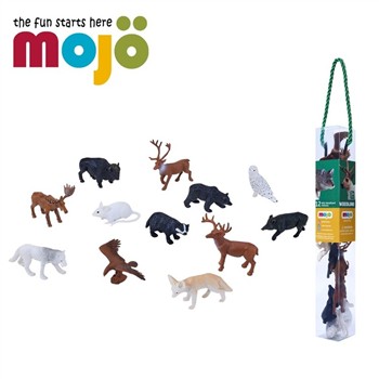 Mojo fun 動物模型 -迷森林動物十二件組