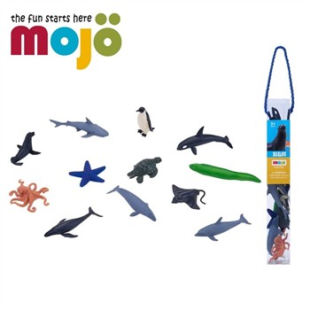 Mojo fun 動物模型 -迷你海洋動物十二件組