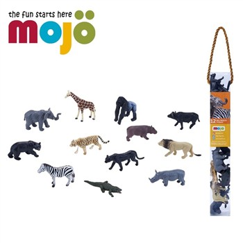 Mojo fun 動物模型 -迷你野生動物十二件組