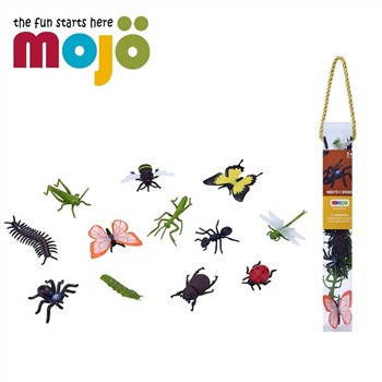 Mojo fun 動物模型 -迷你昆蟲十二件組