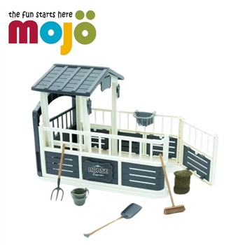 Mojo fun 動物模型 -農場馬棚場景組合