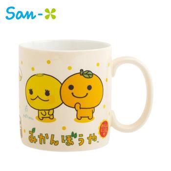 SAN-X宇宙 陶瓷 馬克杯 300ml 日本製 咖啡杯 彩虹爆炸狗 蜜柑小子 拉拉熊