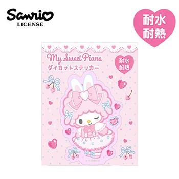 三麗鷗 芭蕾系列 防潑水 貼紙 行李箱貼 手帳貼 裝飾貼紙 手機貼紙 美樂蒂 酷洛米 彼安諾