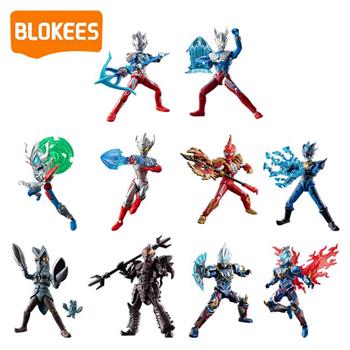 隨機1款 BLOKEES 布魯可積木人 超人力霸王 群星版S 第一彈 光之力再臨 盒玩 公仔 模型 玩具 可動積木 迷你公仔