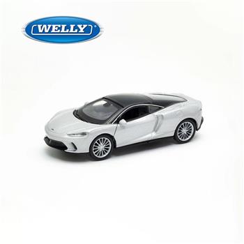 【WELLY 威利】4.75吋 麥拉倫 McLaren GT 跑車模型 43796CW(銀色)
