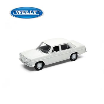 【WELLY 威利】1:24 賓士 Mercedes-Benz 220 合金模型車 24091W-CREAM(米白色)