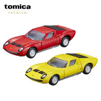 兩款一組 TOMICA PREMIUM 05 藍寶堅尼 MIURA P400S Lamborghini 玩具車 跑車 多美小汽車