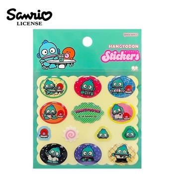 人魚漢頓 立體貼紙 手帳貼 裝飾貼紙 手機貼紙 小百合 HANGYODON 三麗鷗 Sanrio