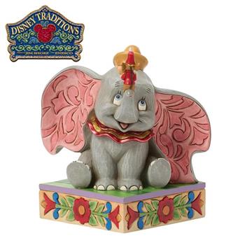 Enesco 小飛象和提摩西 塑像 公仔 精品雕塑 Dumbo 迪士尼 Disney
