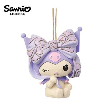 Enesco 酷洛米 蝴蝶結 掛飾 塑像 公仔 精品雕塑 庫洛米 Kuromi 三麗鷗 SANRIO