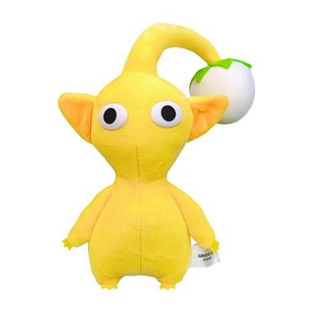 黃色皮克敏 絨毛玩偶 17cm 娃娃 玩偶 花苞 皮克敏 PK03 Pikmin 任天堂 三英貿易