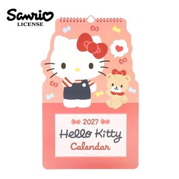凱蒂貓 2027掛曆 月曆 年曆 行事曆 Hello Kitty 三麗鷗 Sanrio