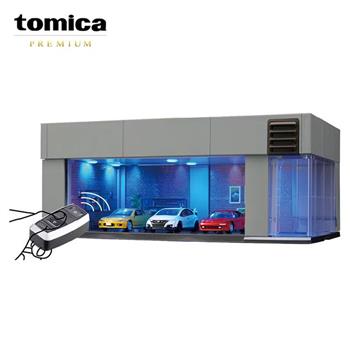 TOMICA GARAGE PREMIUM 電動車庫 質感灰 內不附小車 場景玩具 多美小汽車