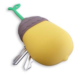 Kalo 卡樂創意 橡實造型矽膠鑰匙包