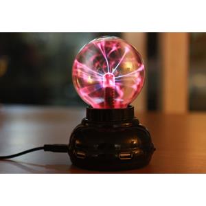 賽先生科學工廠－Plasma Ball 魔力電漿球（靜電球）（USB hub功能）【金石堂、博客來熱銷】