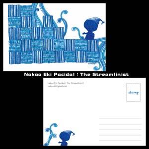 Nakao Eki Pacidal《The Streamlinist》－「水之嬉戲」明信片【金石堂、博客來熱銷】