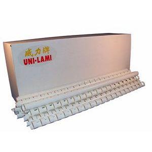 【UNI －LAMI 威力牌】裝訂膠圈 膠環 12MM 白色 100支/盒【金石堂、博客來熱銷】