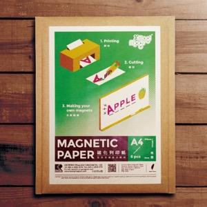 【3+ Magi Mags】磁化列印紙 － 亮面