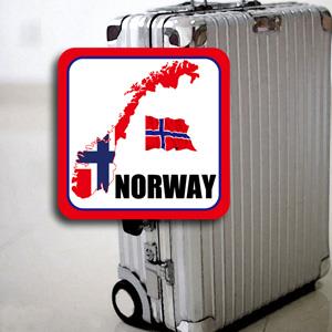 【國旗商品創意館】挪威國旗領土抗ＵＶ、防水貼紙／Norway／多國款式可選購