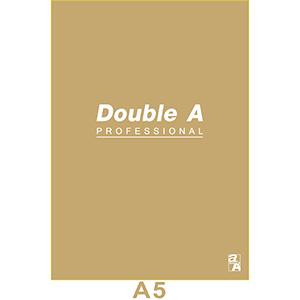 Double A A5辦公室系列筆記本（黃牛皮）橫線內頁DANB15070