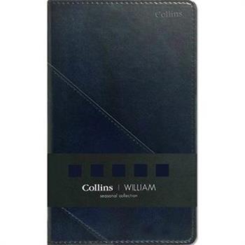 英國Collins Seasonal Winston系列 A5手札／深藍色【金石堂、博客來熱銷】