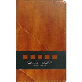 英國Collins Seasonal Winston系列A5手札／棕色【金石堂、博客來熱銷】