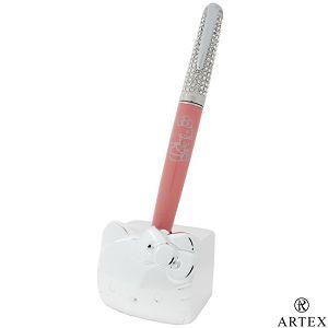 ARTEX x KITTY 40周年紀念禮盒組 水鑽筆－粉紅【金石堂、博客來熱銷】