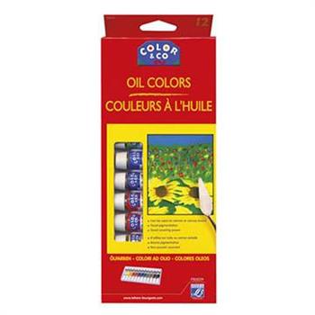 法國 COLOR&CO 兒童油畫顏料組 12色【金石堂、博客來熱銷】