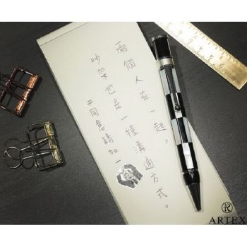 ARTEX 安格斯黑武士款貝殼原子筆【金石堂、博客來熱銷】