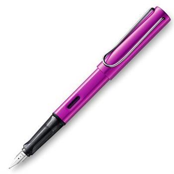 LAMY AL－Star恆星鋼筆 2018 vibrant pink限量紫焰紅－鋼筆（F尖）【金石堂、博客來熱銷】