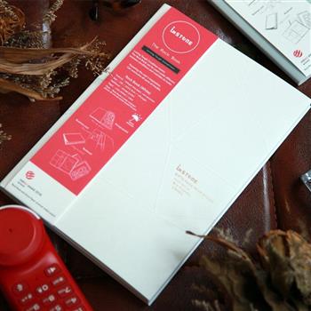 [imSTONE石頭紙禮品] 設計師系列－角岩筆記本 25K－白【金石堂、博客來熱銷】
