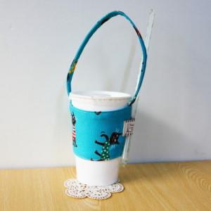 手縫ok!－環保杯套（影片教學拼布材料包）【金石堂、博客來熱銷】