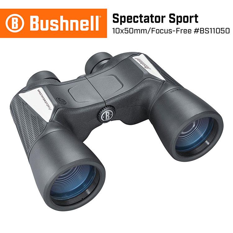 【Bushnell 倍視能】觀賽系列 10x50mm 大口徑免調焦雙筒望遠鏡 BS11050