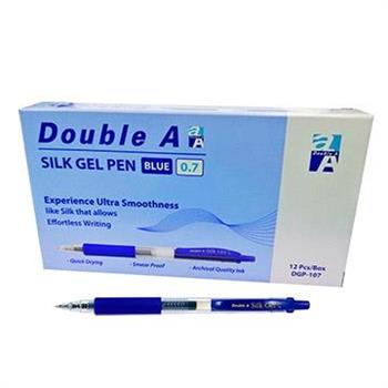Double A極順中性筆0.7mm－藍（12支/盒）【金石堂、博客來熱銷】