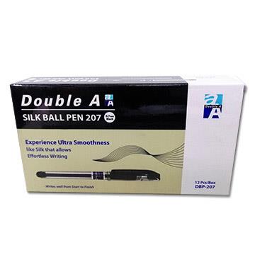 Double A極順原子筆－0.7mm黑（12支/盒）