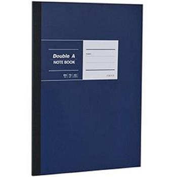 Double A B5布膠筆記本（深藍）－方格內頁 DANB17003【金石堂、博客來熱銷】