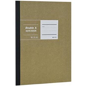 Double A B5布膠筆記本（黃牛皮）－橫線內頁 DANB17005【金石堂、博客來熱銷】