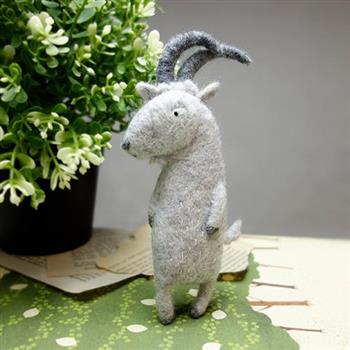 羊毛氈手創館【療癒DIY】我想對你說－山羊