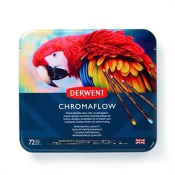 【DERWENT 德爾文】 CHROMAFLOW 油性色鉛 72色【金石堂、博客來熱銷】