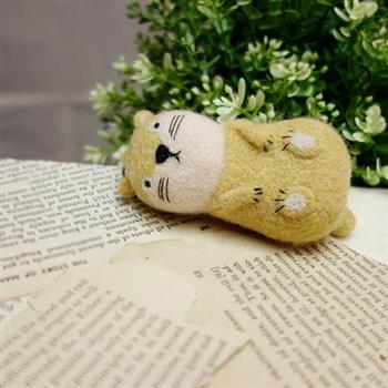 羊毛氈手創館【療癒DIY】我想對你說－海獺