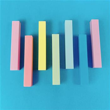 【允拓】正直橡皮擦 夢幻馬卡龍系-全7色,7PCS/組