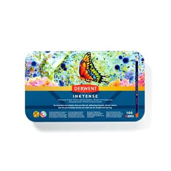 【DERWENT德爾文】水墨色鉛100色-鐵盒裝