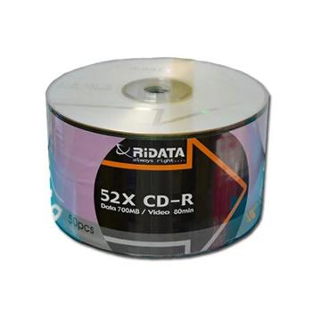 錸德RiDATA 52X 700MB CD-R 裸裝 白金片 50片【金石堂、博客來熱銷】