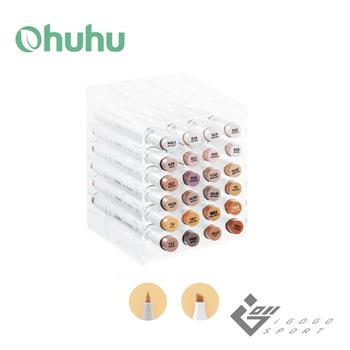 Ohuhu 24色雙頭酒精性麥克筆套組 - 膚色系
