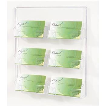 迪多 deflect-o 名片架-壁掛式6格 70601